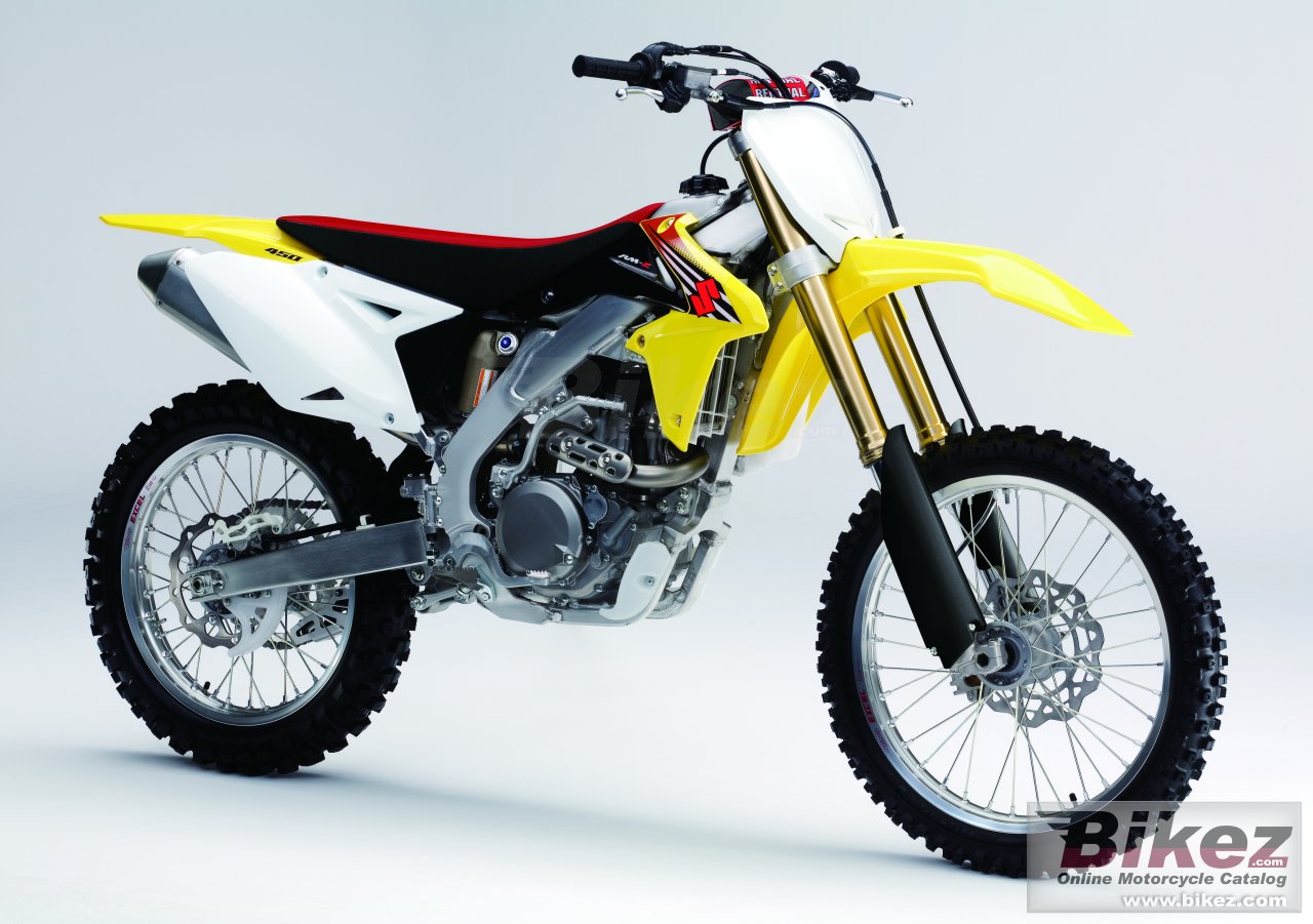 Big Suzuki rm-z450 picture and wallpaper from Bikez.com